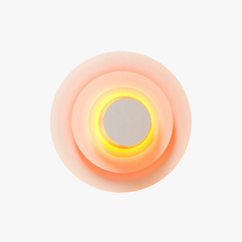 Aria Circular 3-in-1 Colorful LED Wall Lamp - Neutral Decor