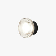 Ray Modern Mini Bubble Metal/Glass Outdoor Wall Lamp, Transparent - Neutral Decor