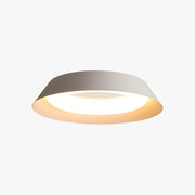 Arisha Nordic Bowl Metal/Acrylic Flush Mount Ceiling Light, White - Neutral Decor