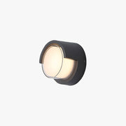 Ray Modern Round/Rectangular Metal/Acrylic Outdoor Wall Lamp, Black - Neutral Decor