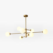 Valentina Modern Glass Shade Pendant Light, Copper/Black - Neutral Decor