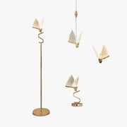 Modern Butterfly Chandelier Table & Floor Lamp, 4 Styles - Neutral Decor