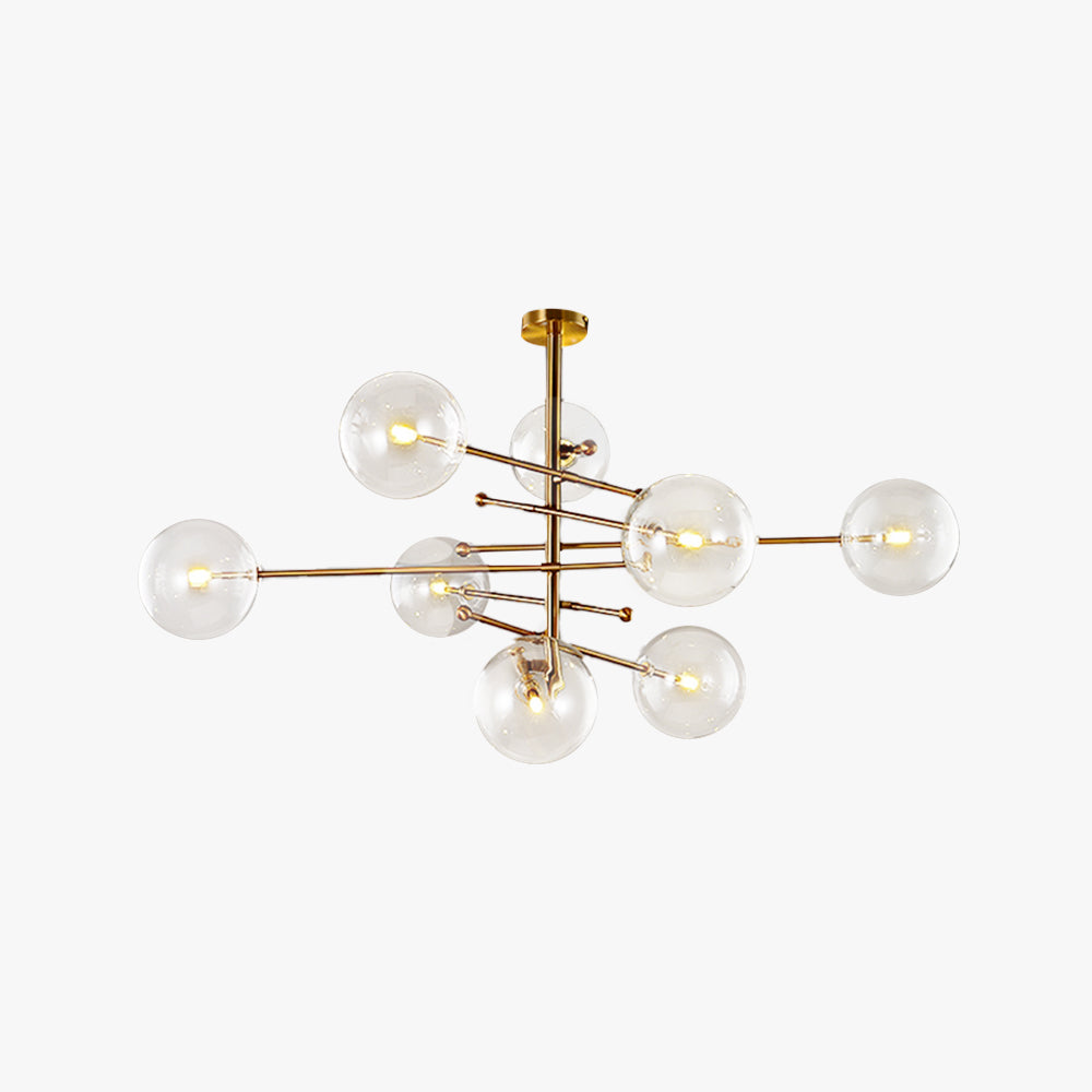 Valentina Modern Nordic Clear Bubble Pendant Light - Neutral Decor