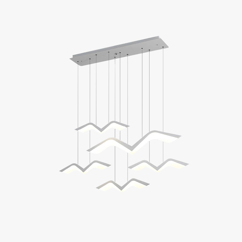 Arisha Seagull Modern Pendant Light, 3 Style - Neutral Decor