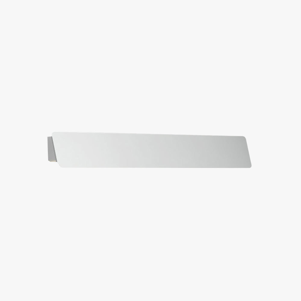Ray Industrial Linear Metal Outdoor Wall Lamp, Black/White - Neutral Decor
