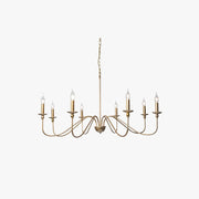 Orix Retro Vintage Candle Metal Chandelier - Neutralighting