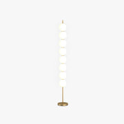 Mira Modern Candy Acrylic/etal Floor Lamp, Brass - Neutral Decor
