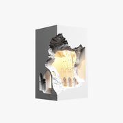 Arisha Art Deco Flush LED Plaster Wall Lamp, White - Neutral Decor