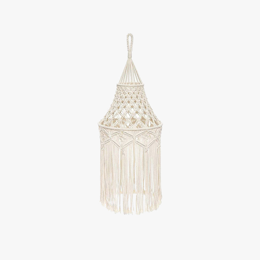 Ritta Pendant Light, 7 Style, Cotton Rope - Neutral Decor