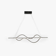 Arisha Modern Wave Pendant Light, 3 Colour - Neutral Decor