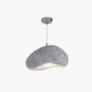 Avi Wabi Sabi Bread Shape Resin Pendant Light, 2 Color - Neutral Decor