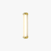 Ray Minimalist Cylindrical Metal Outdoor Wall Lamp, Black/Gold/Silver - Neutral Decor