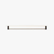Arisha Minimalist Linear Flush Mount Ceiling Light, Black, Hallway - Neutral Decor