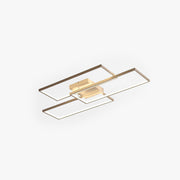 Arisha Rectangular Flush Mount Ceiling Light, 2 Colour - Neutral Decor