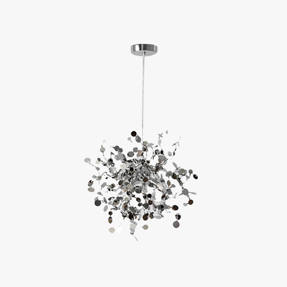 Olivia Artsy Classy Cluster Fireworks Pendant Light, Stainless steel - Neutral Decor