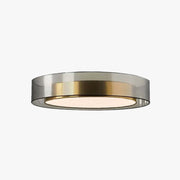 Arisha Nordic Modern Round LED Flush Mount Ceiling Light, Gold Copper - Neutral Decor