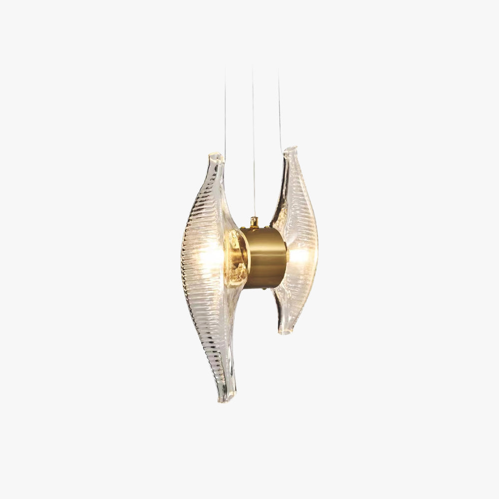Kristy Luxury Capiz Shell Pendant Light, Glass/Metal, Bedside/Dining Room - Neutral Decor