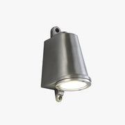 Ray Industrial Metal Bell Shaped Indoor Wall Lamp, Black/Grey/Coppery/Aluminum - Neutral Decor