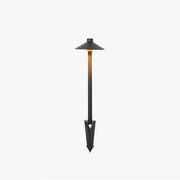 Dorvenia Outdoor Path Light Contemporary Cap-Shaped Black-Neutral Decor