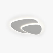 Corvian Ceiling Light White Geometric LED-Neutral Decor