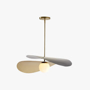 Arisha Decorative Geometric Metal Pendant Light, Black/Gold - Neutral Decor