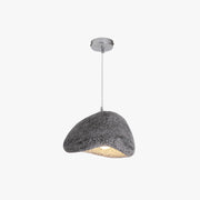 Avi Wabi Sabi Bread Shape Resin Pendant Light, Resin, 4 Color - Neutral Decor