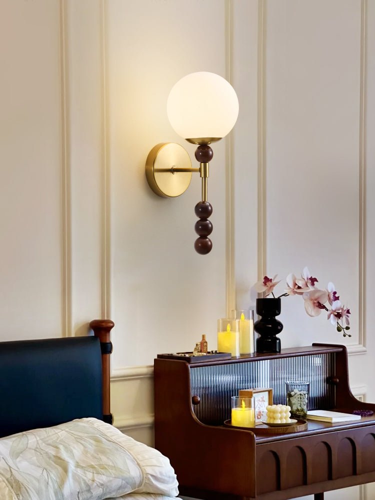 Blendor Globe Wall Sconce-Neutral Decor