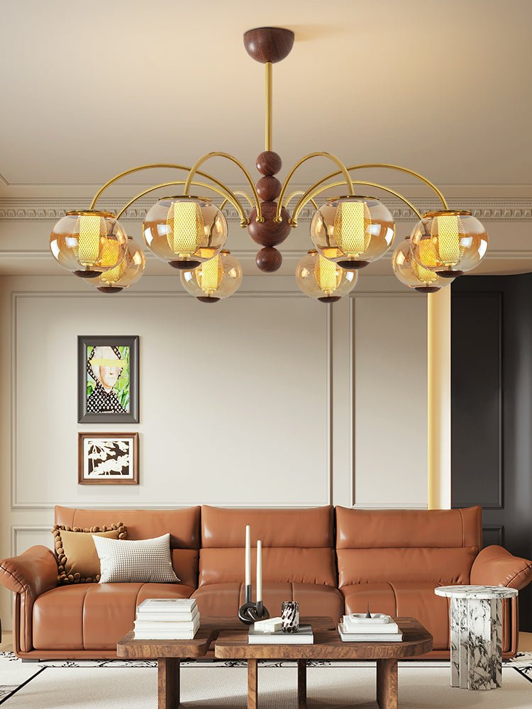 Mae Bloom Chandelier-Neutral Decor