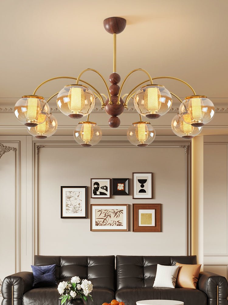 Mae Bloom Chandelier-Neutral Decor