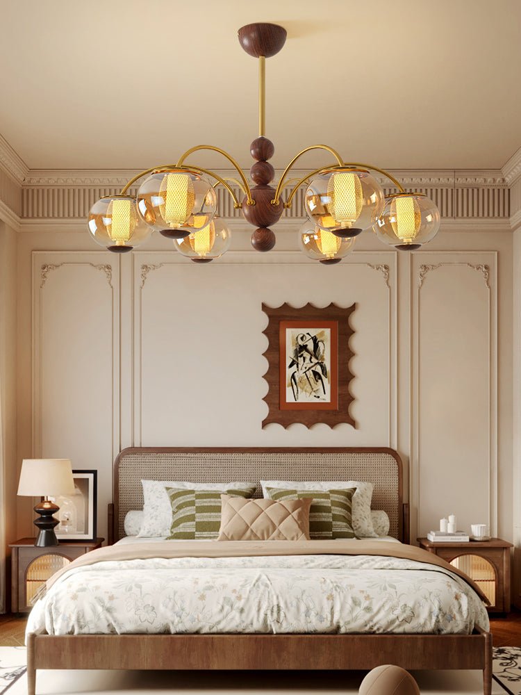 Mae Bloom Chandelier-Neutral Decor