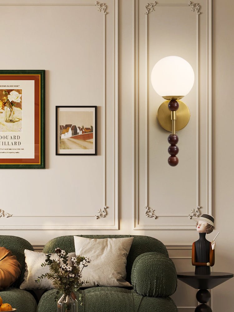 Blendor Globe Wall Sconce-Neutral Decor