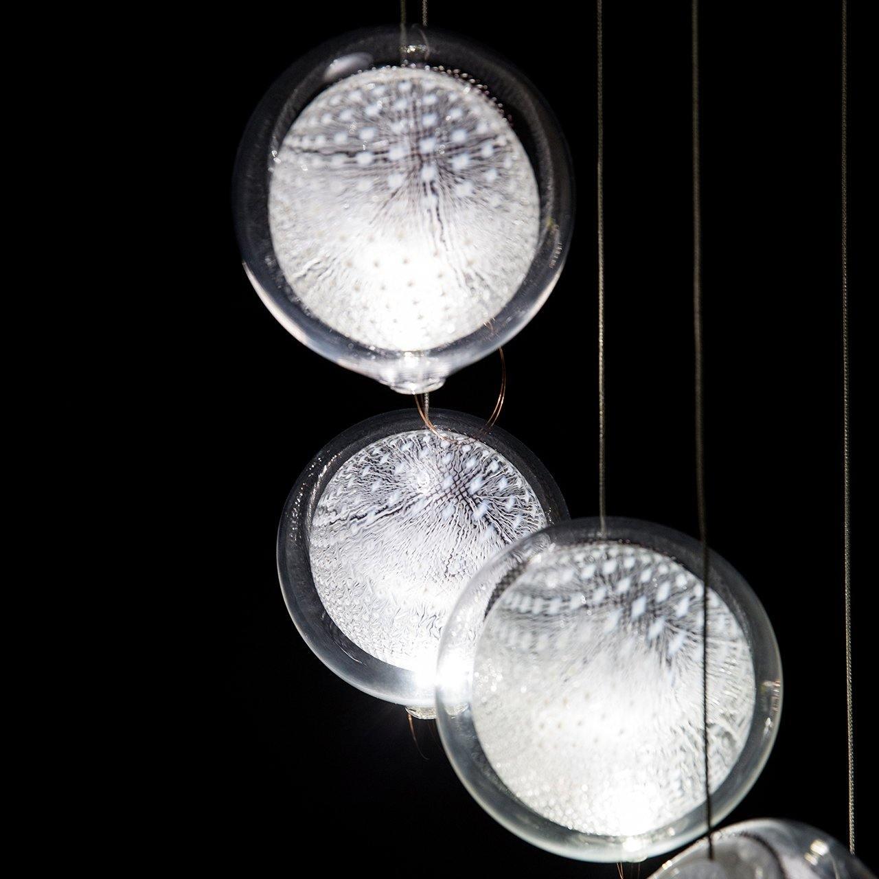Ario Artistic Glass Pendant Light-Neutral Decor