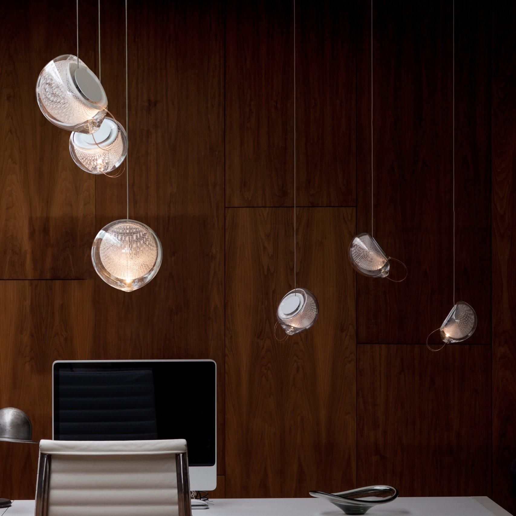Ario Artistic Glass Pendant Light-Neutral Decor