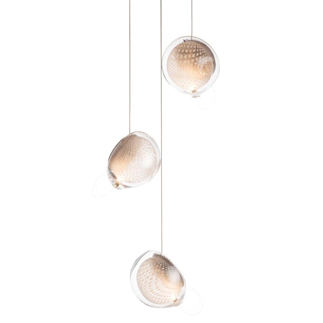 Ario Artistic Glass Pendant Light-Neutral Decor