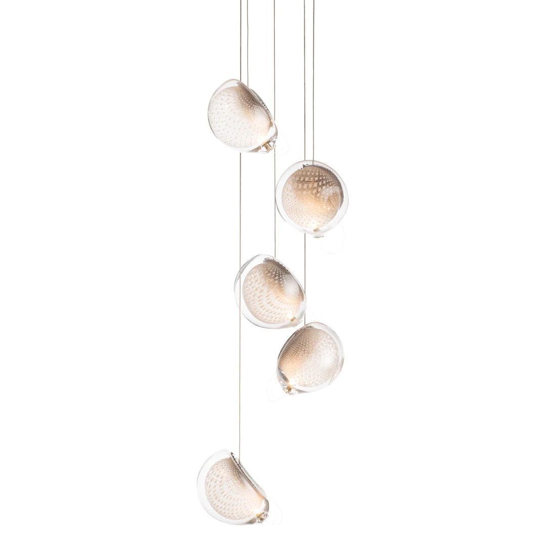 Ario Artistic Glass Pendant Light-Neutral Decor