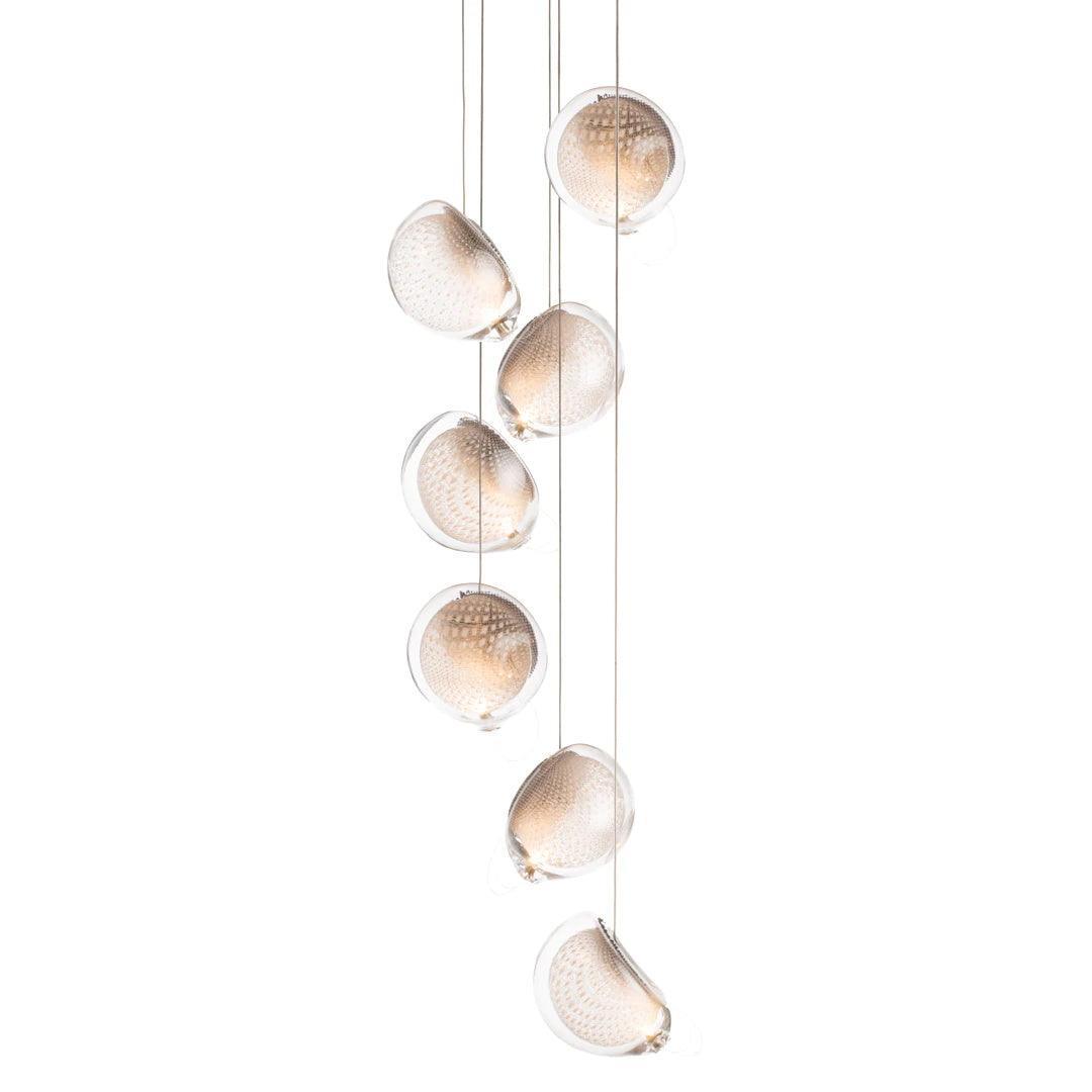 Ario Artistic Glass Pendant Light-Neutral Decor