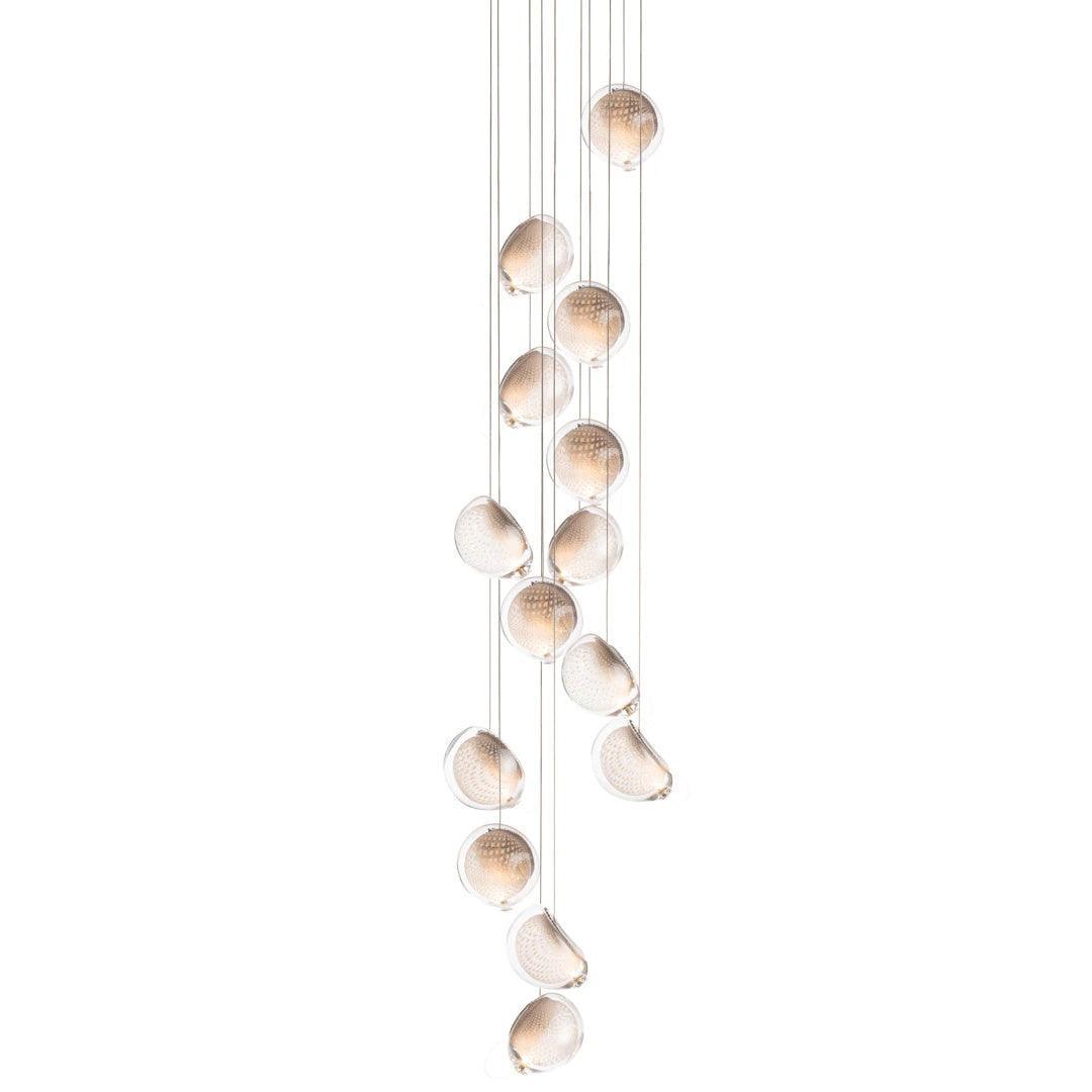 Ario Artistic Glass Pendant Light-Neutral Decor