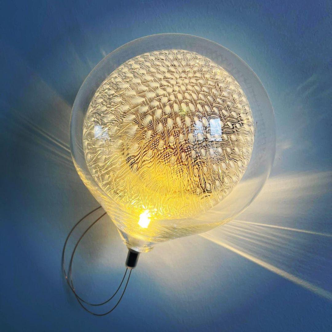 Sostor Wall Lamp Premium Nordic Art Glass Metal-Neutral Decor
