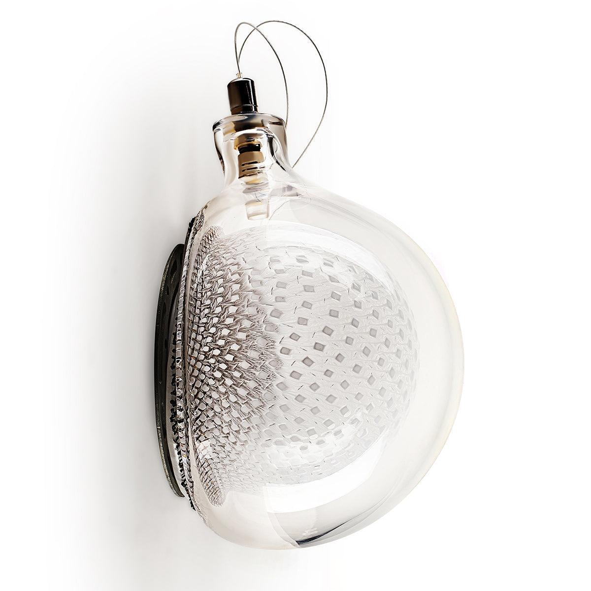 Sostor Wall Lamp Premium Nordic Art Glass Metal-Neutral Decor