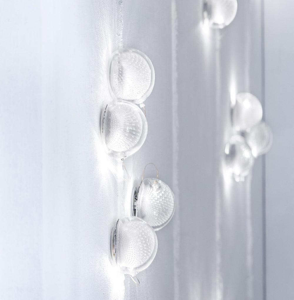 Sostor Wall Lamp Premium Nordic Art Glass Metal-Neutral Decor