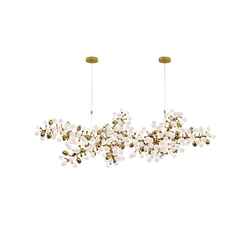 Aldo Elegant Droplet Glass Chandelier-Neutral Decor