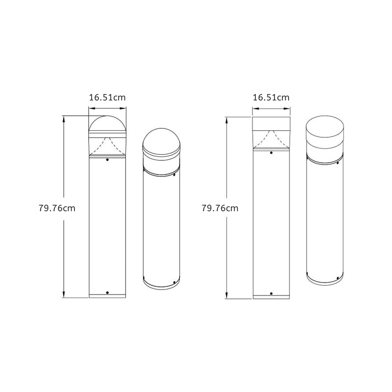 Titus Poles Minimalist Nordic Outdoor Light