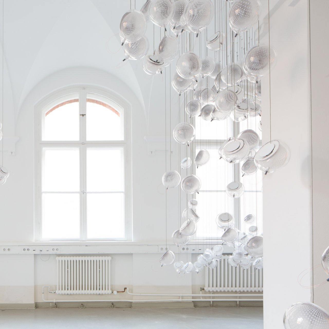 Ario Artistic Glass Pendant Light-Neutral Decor