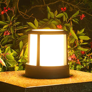 Sapphire Cylindrical LED Outdoor Fence Post Lights