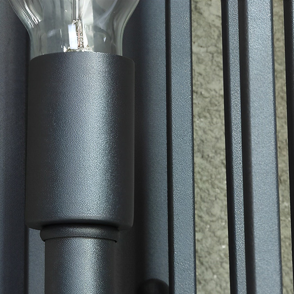 Gazelle Square Unique LED Retro Outdoor Wall Lamp