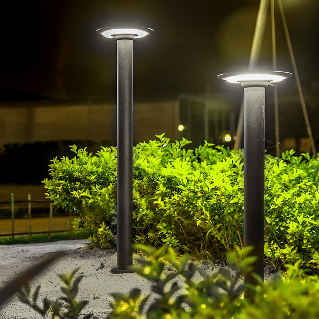Opay Round LED Solar Design Outdoor Light