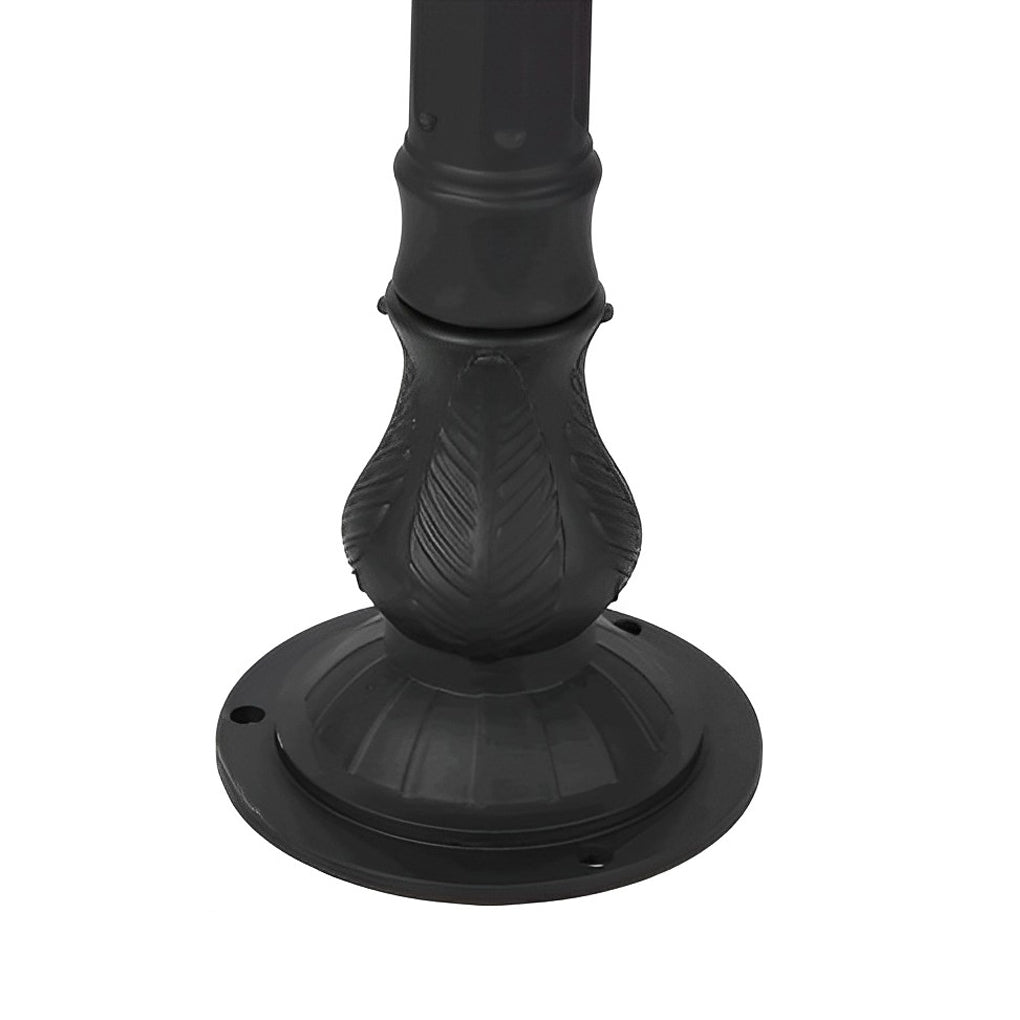 Articula European Style Glass Outdoor Post Lamp