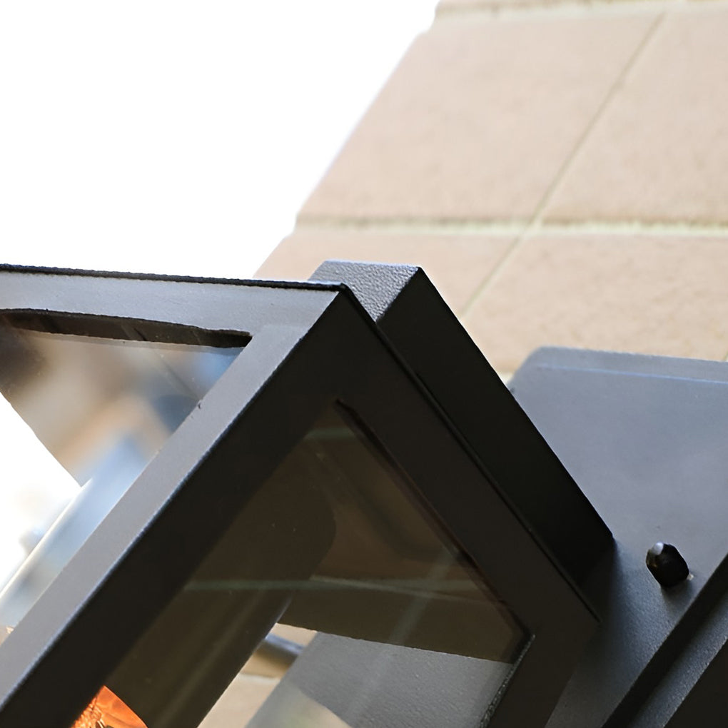 Larissa Trapezoidal LED Vintage Outdoor Wall Light