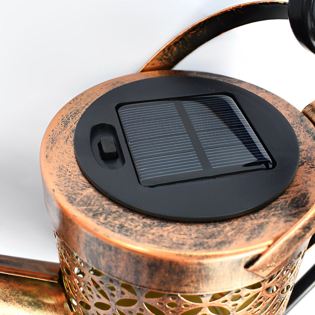 Liia Kettle LED Solar Unique Efficient Outdoor Light