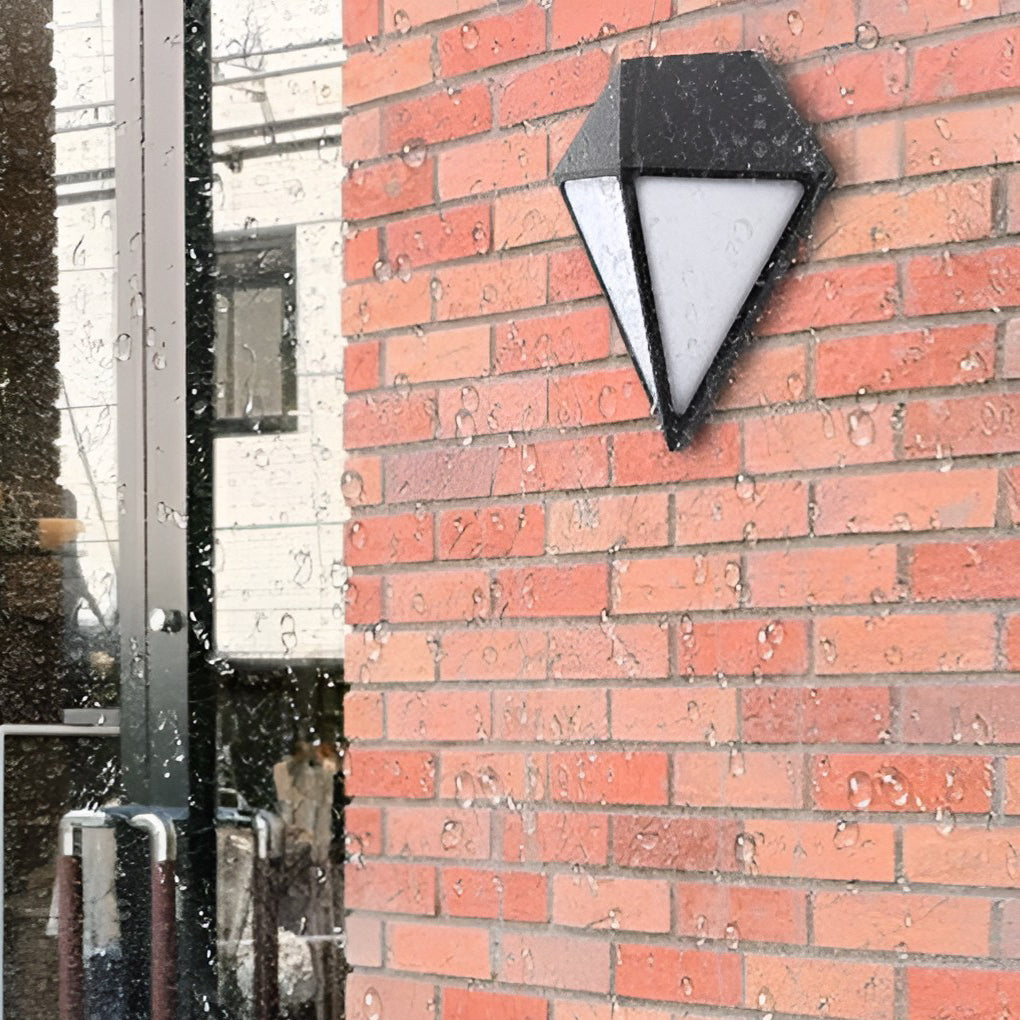 Sherwin Creative Geometric Outdoor Wall Lamp